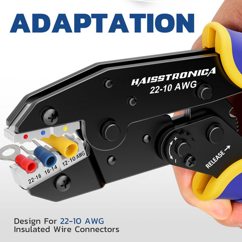 Haisstronica ergonomic non-slip handle for comfortable, controlled operation.