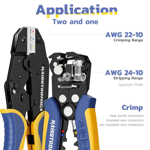 haisstronica crimping tool ratcheting mechanism closeup enabling secure, repeatable crimps