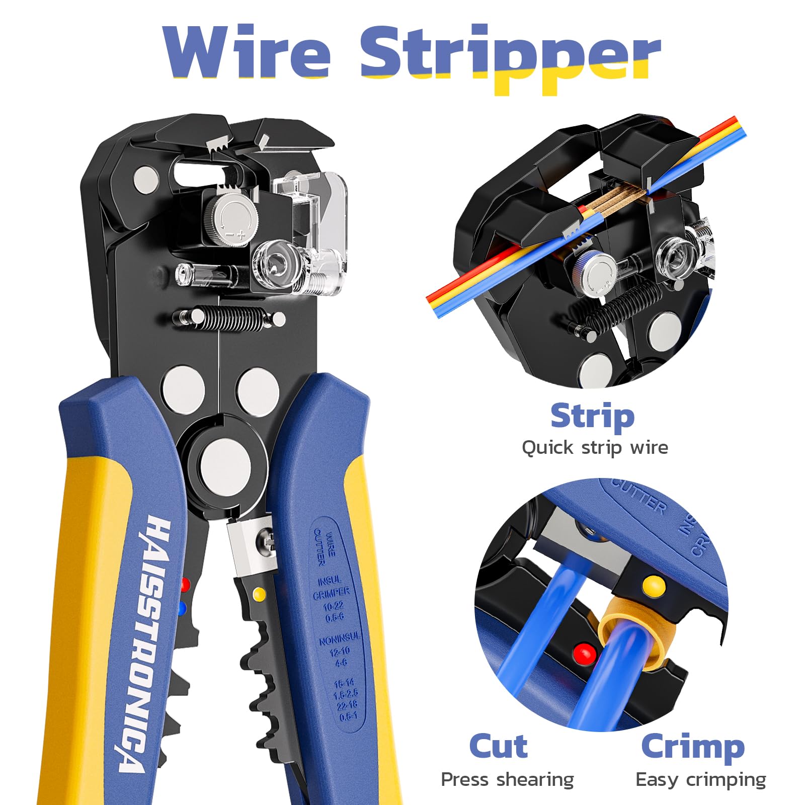 haisstronica ergonomic non-slip handles reduce fatigue during extended use