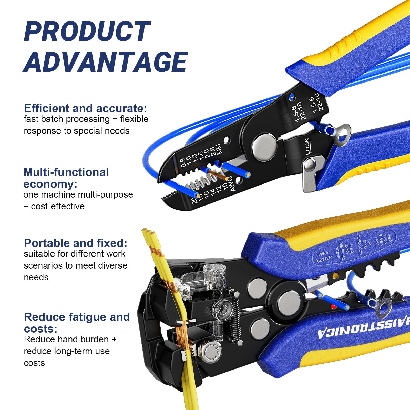 haisstronica heavy-duty construction withstands repeated stripping on busy jobs.