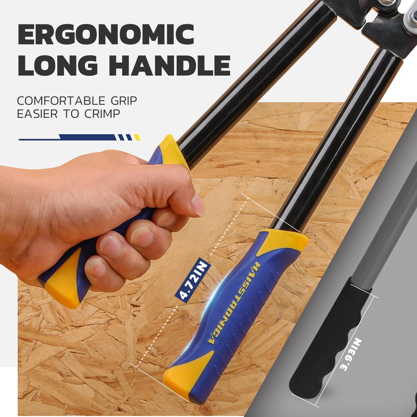 haisstronica heavy-duty wire cutter handles thick battery cables