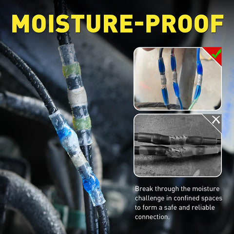 haisstronica six-size kit supports 10-26 AWG wires for versatile repairs.