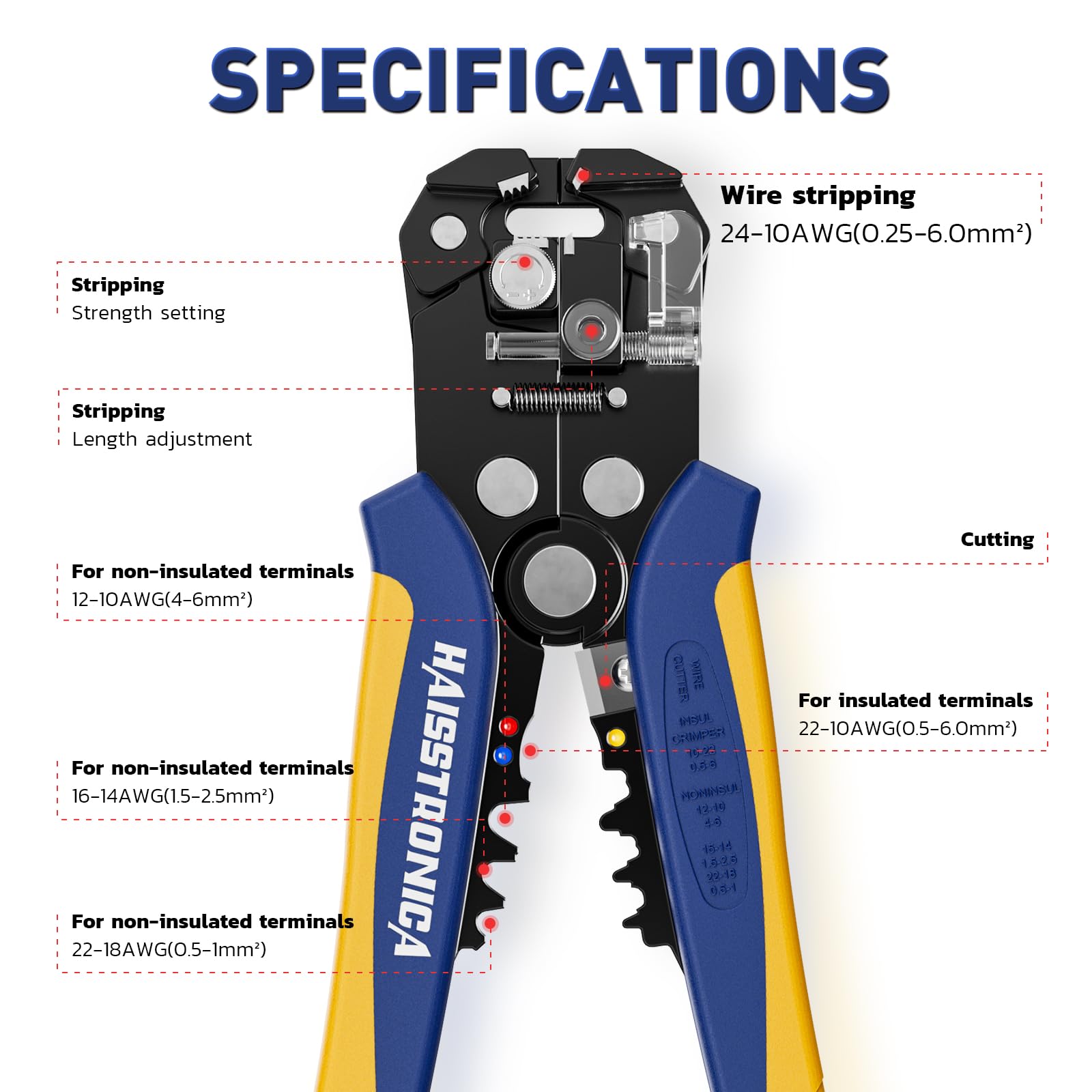 Haisstronica waterproof heat-shrink tubing for durable marine connections.