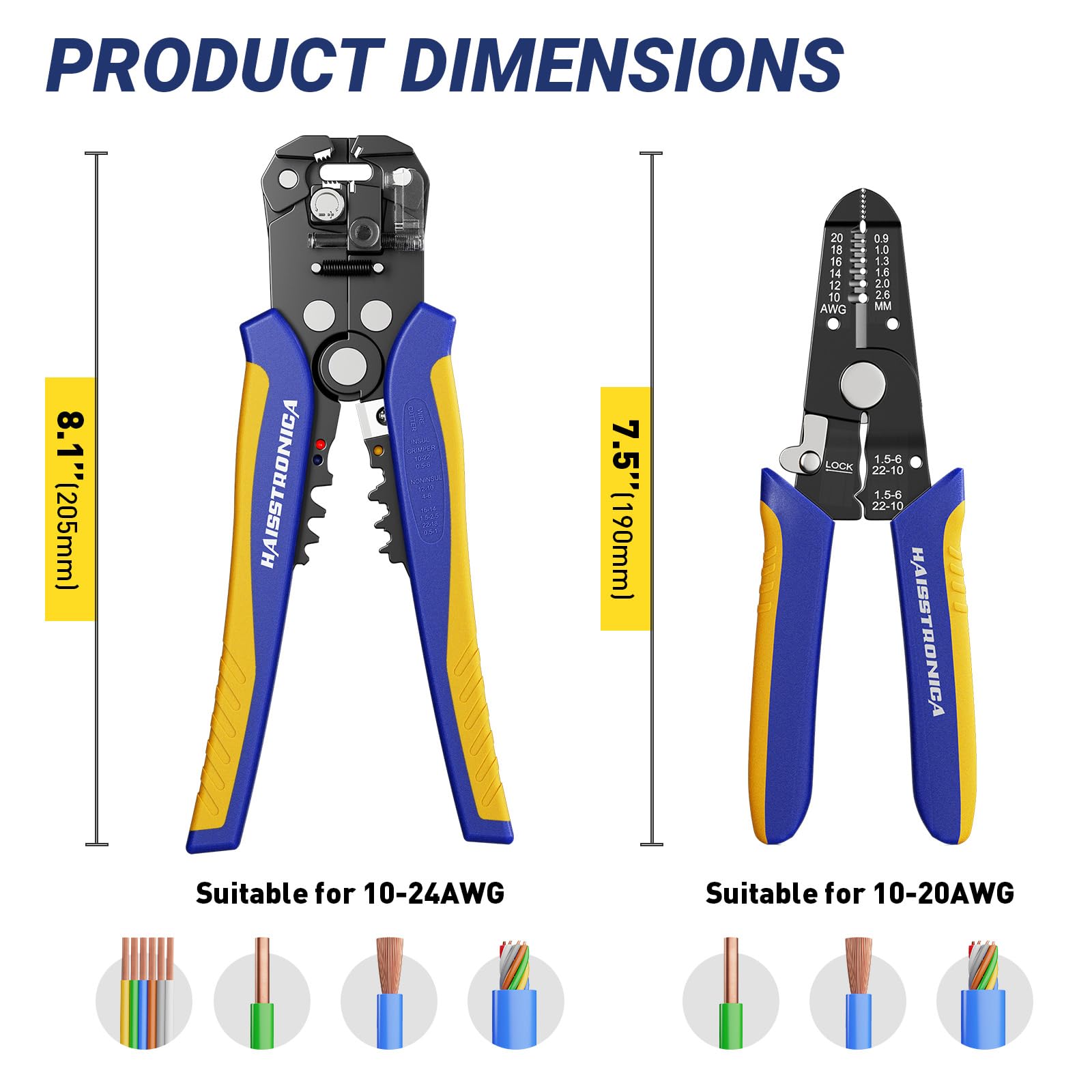 haisstronica two-in-one kit combines automatic and manual stripping versatility.