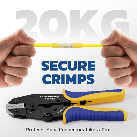 haisstronica crimping tool suitable for boat, car, and appliance wiring