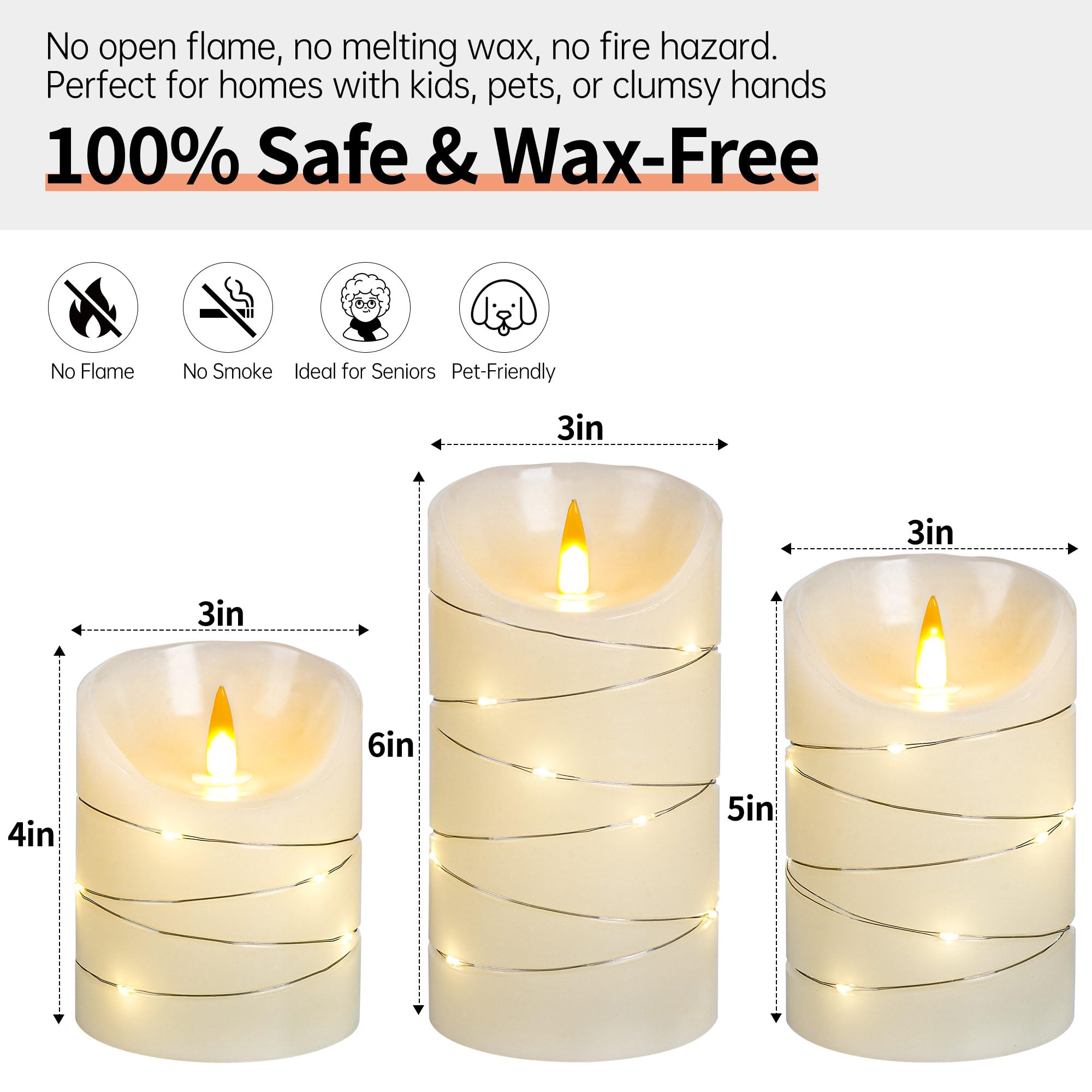 Haitanghua Ivory safe ambient light suitable for any room