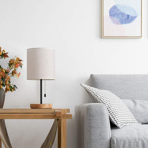 HAITRAL 16-inch height fits compact nightstands and desks with ease.