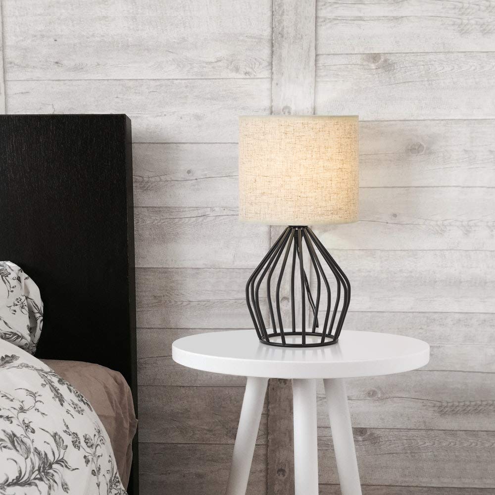 HAITRAL Table lamp with convenient on/off switch