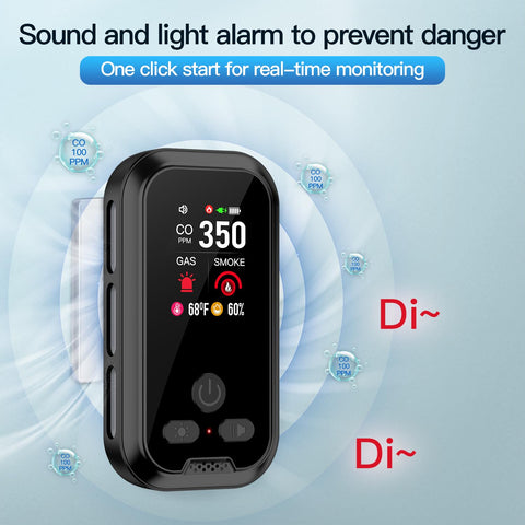 HAKINAKU 5in1 built-in battery backup keeps alerts during outages.