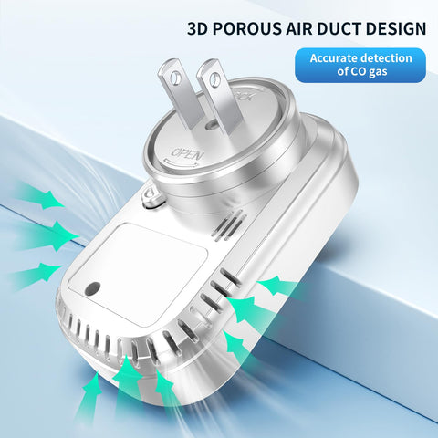 HAKINAKU CO detector displays 0-999ppm range for quick hazard assessment.