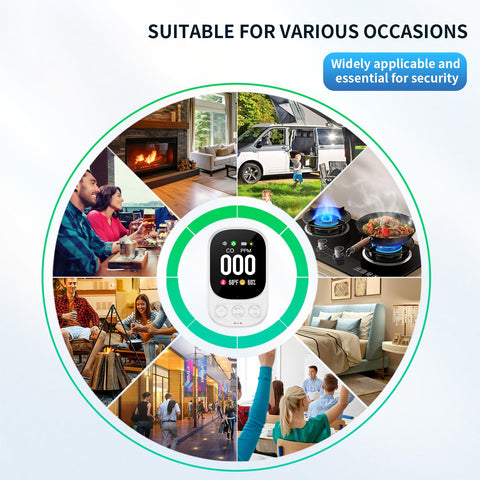 HAKINAKU temperature and humidity readings enable comfortable indoor environments.