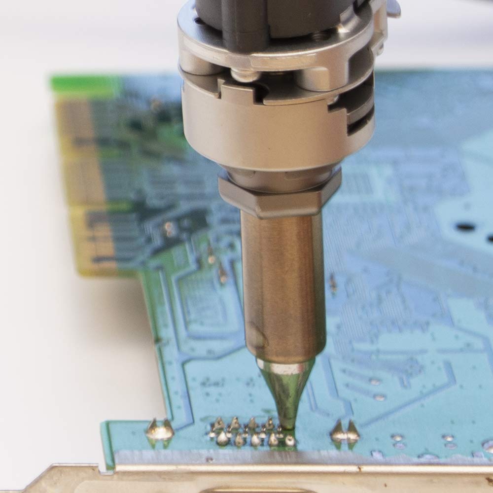 Hakko N61-10 heat-efficient design supports effective desoldering with less effort.