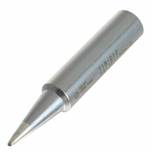 Hakko T18-D24 tip close-up for broader pads and fillets.