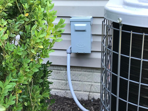 Halex HNF60R UL-listed label signals compliance for trustworthy electrical disconnections.