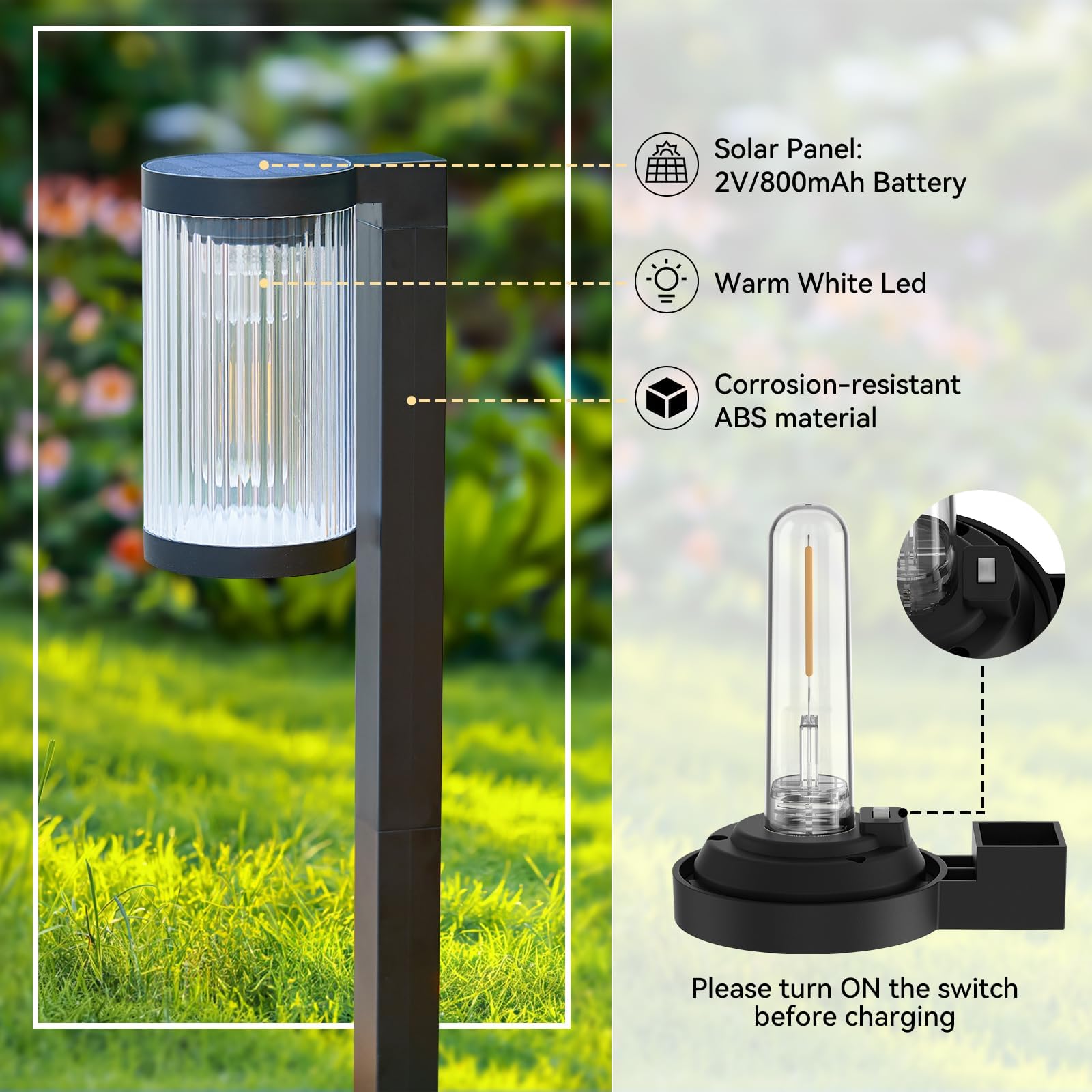 HALHSAP yard light creates warm ambience for evenings outdoors