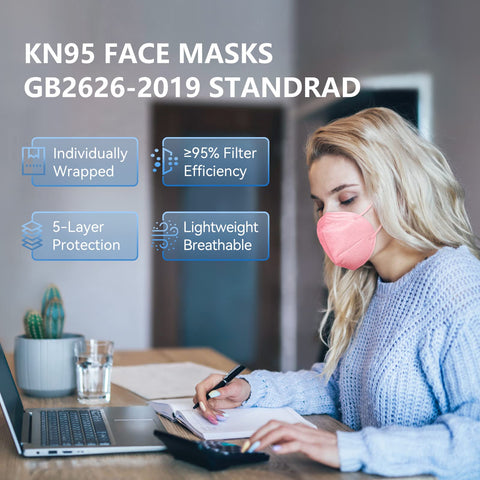 HALIDODO KN95 5-ply filter design enhances protection and airflow.