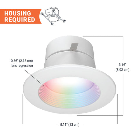 HALO ENERGY STAR and CA Title-20 compliance for efficiency