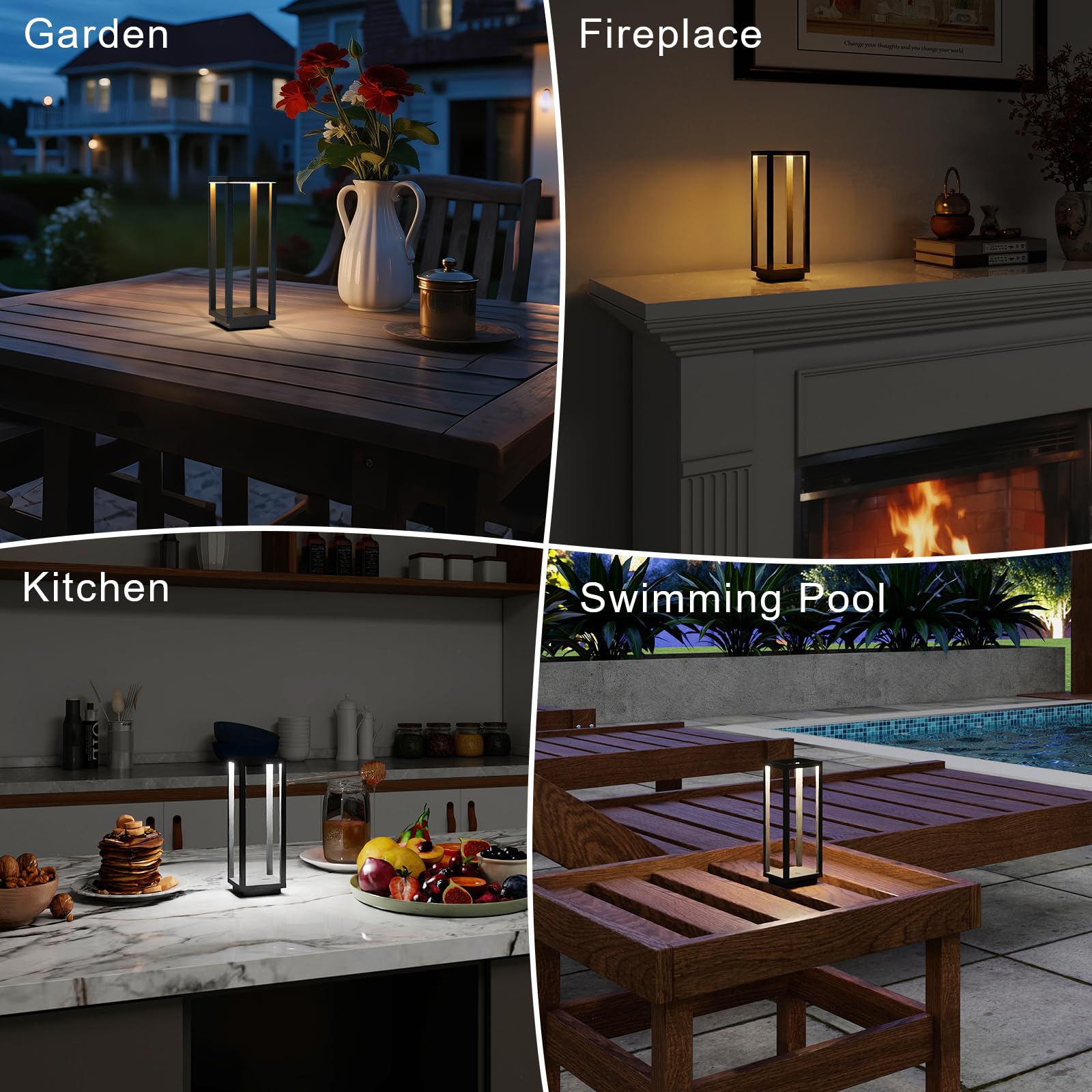 Halostorms energy-efficient LEDs delivering up to 60 hours.