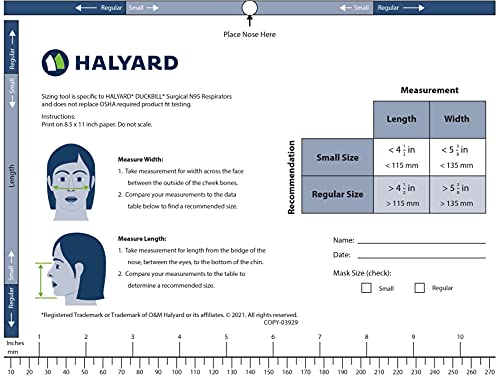 HALYARD FluidShield N95 pack of 6 with total 210 masks