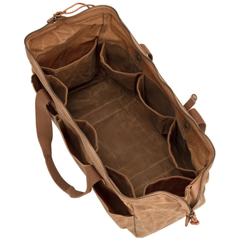 Hamks bag features ergonomic handle and padded strap for comfortable carry.