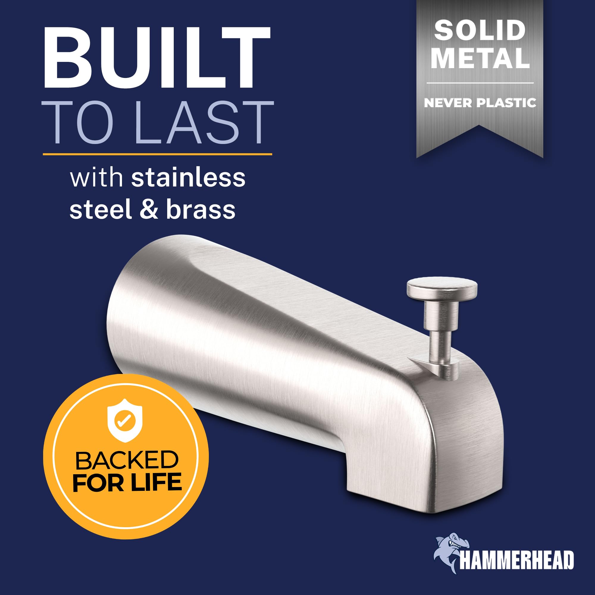 HammerHead Showers certification label confirms CEC and cUPC compliant performance.