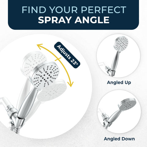 HammerHead Showers easy-install kit helps quick DIY setup.