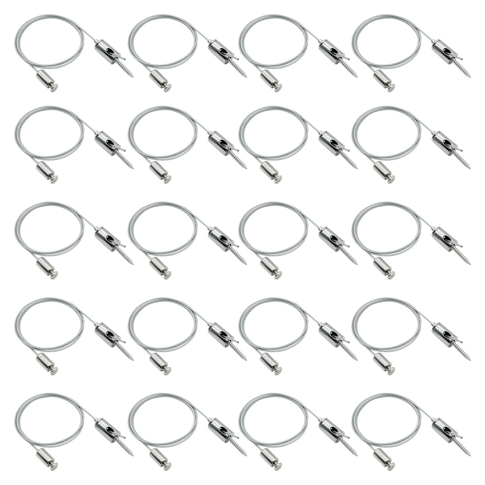 HAMRVL hexagon suspension kit cable assembly for secure ceiling mounting