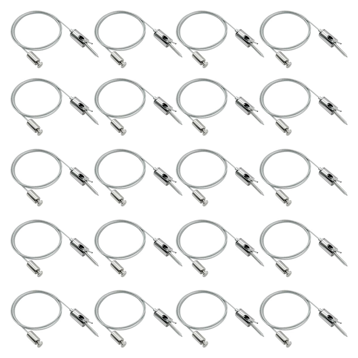 HAMRVL hexagon suspension kit cable assembly for secure ceiling mounting