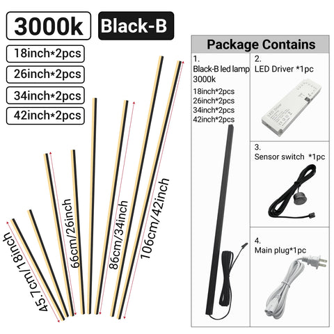 HAMRVL 34-inch panel light for mid-sized wall installations and decor.