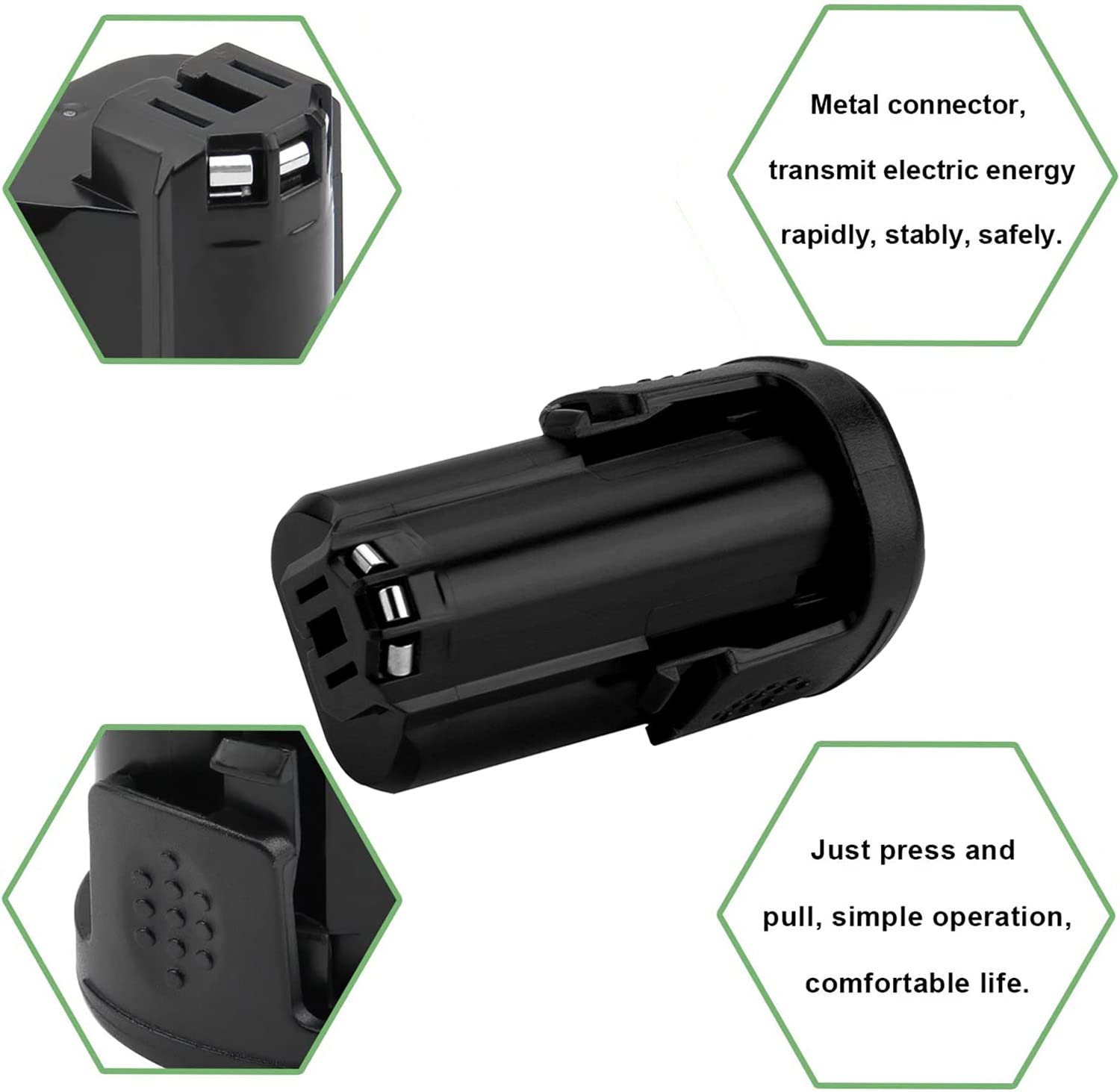 Hanaix battery with safety certifications CE FCC PSE RoHS