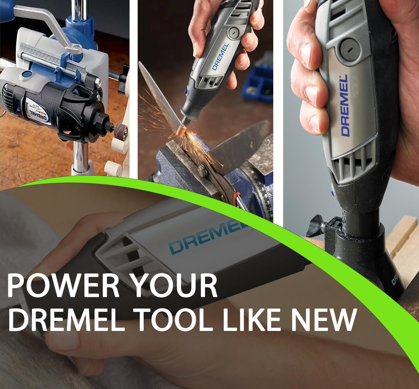 Hanaix battery on tool offers easy installation and ready-to-use performance.