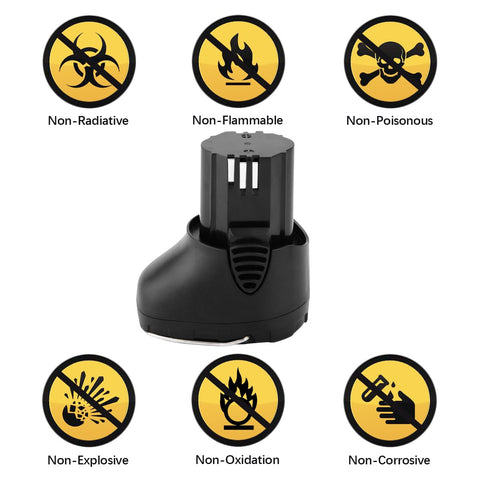 Hanaix battery pack compatibility label highlights CE, RoHS safety compliance.