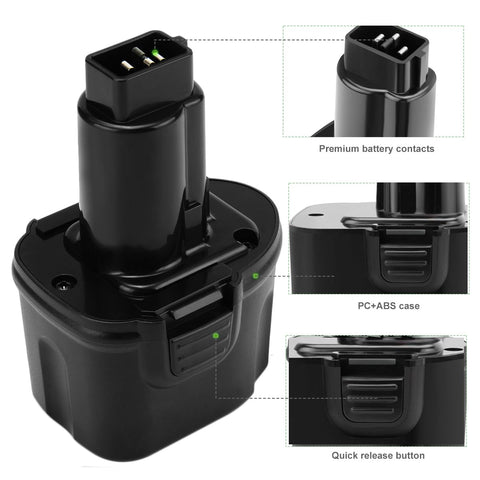 Hanaix easy replacement process for Dewalt tools