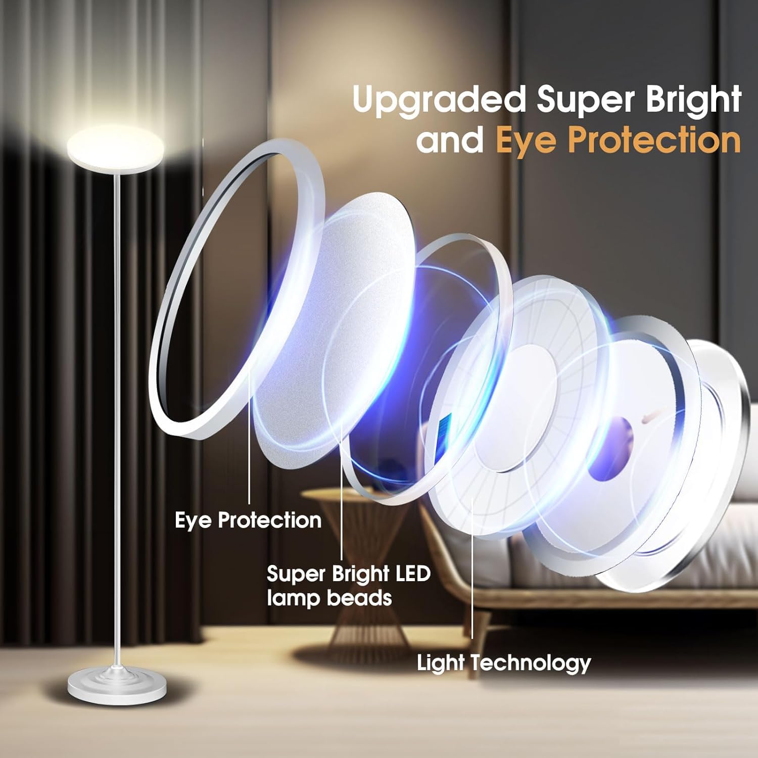 Hanaking LED with 100000 hours life reduces maintenance