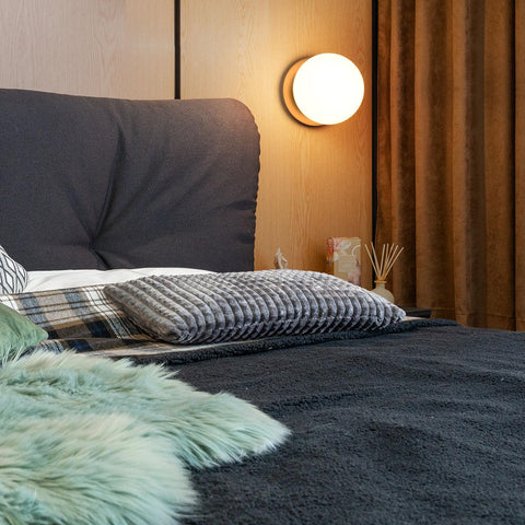 Hanaloa UL-listed sconce is safe for indoor use.