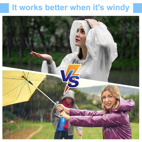Handepo ponchos ideal for camping, commuting, and outdoor events.