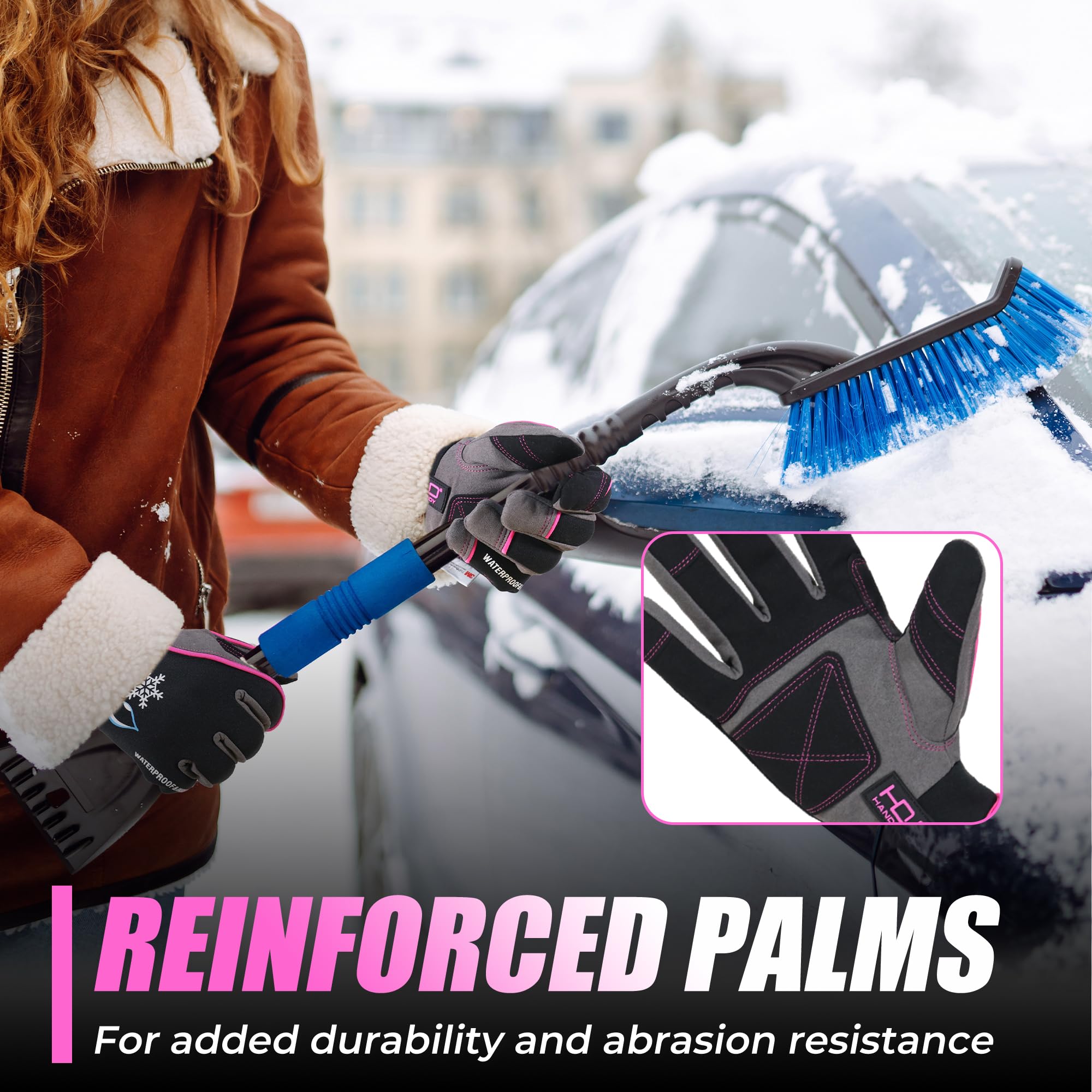HANDLANDY 3M Thinsulate gloves provide warm, flexible protection