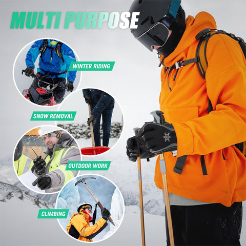 Handlandy detachable wrist leash keeps gloves accessible during tasks.