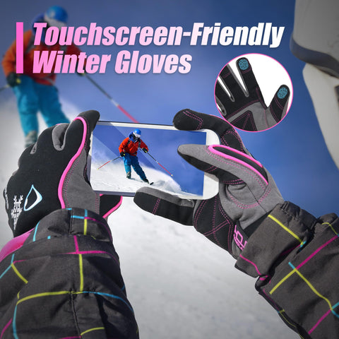 HANDLANDY gloves with easy-pull tabs for quick one-handed adjustment