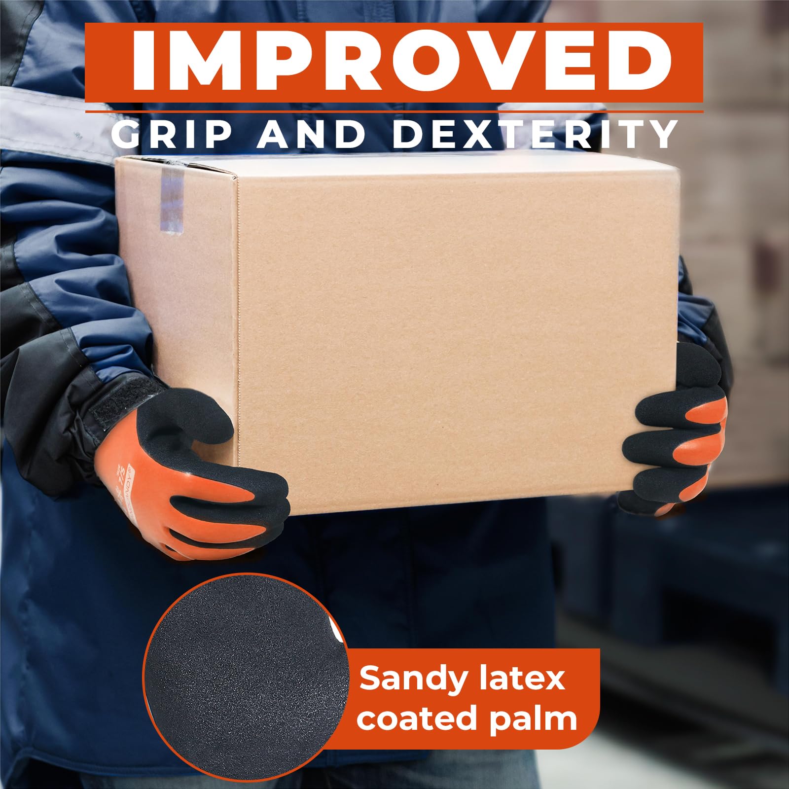 HANDLANDY flexible design offers dexterity for small parts and tools