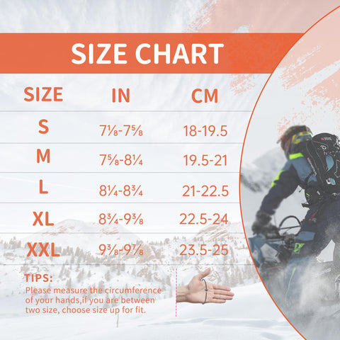 HANDLANDY gloves in outdoor use provide versatile winter protection.