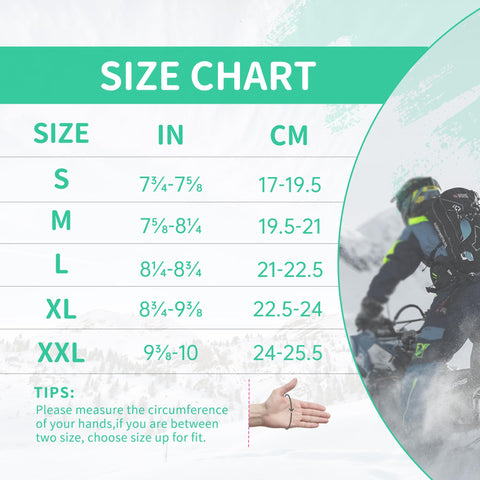 Handlandy gloves ideal for skiing, snowboarding, and winter activities