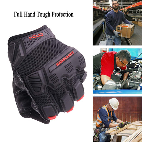 HANDLANDY breathability with mesh back keeps hands cool during long tasks