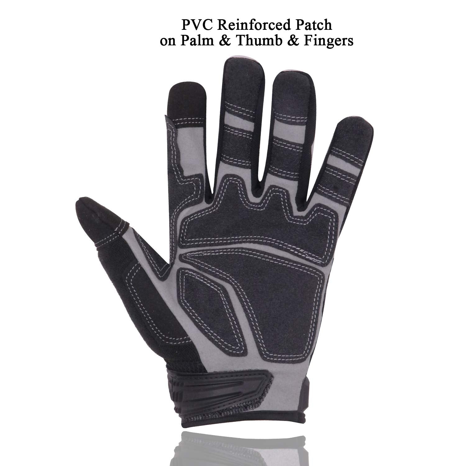 HANDLANDY gloves grip in action highlighting non-slip control with tools