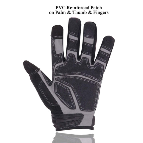 HANDLANDY gloves grip in action highlighting non-slip control with tools