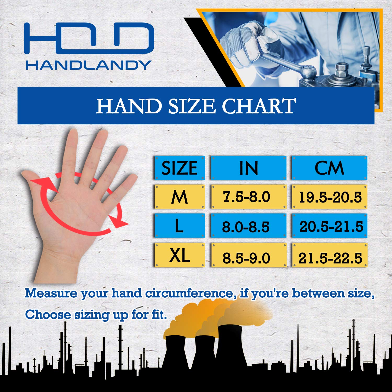 HANDLANDY touchscreen fingertips allow quick phone use without removing gloves