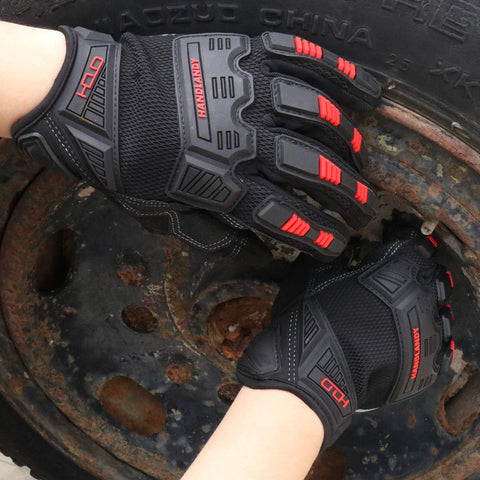 HANDLANDY Uwrist closure secures fit while leaving wrists protected