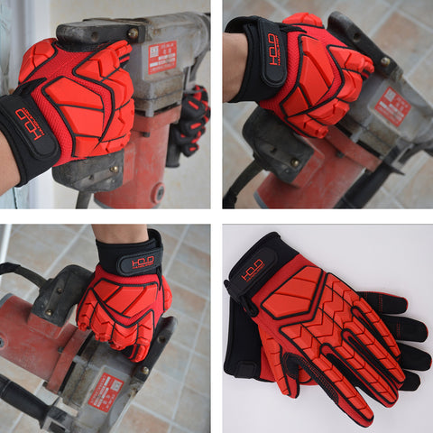 EN ISO 10819-certified HANDLANDY protective gloves