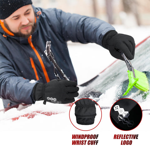 HANDLANDY reflective back detail boosts visibility for early morning or night use.