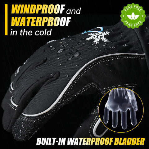 HANDLANDY gloves feature reinforced anti-slip palm and fingertips for secure grip.